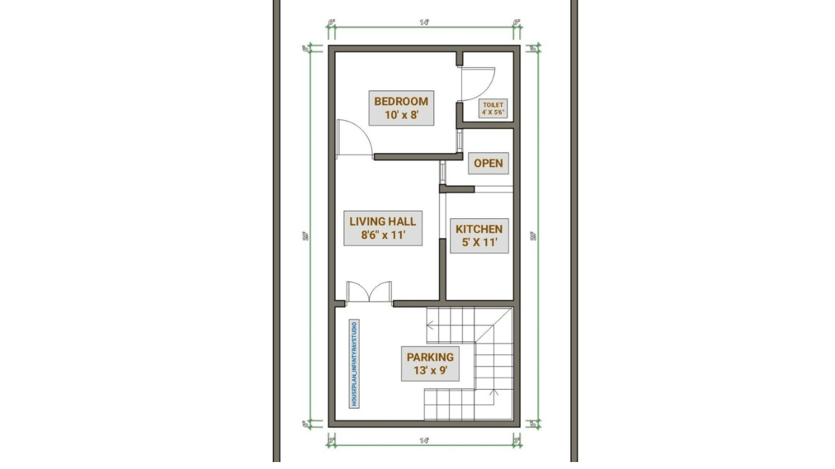 15 30 House Plan Svm 037 Smart Budget Friendly Home Design